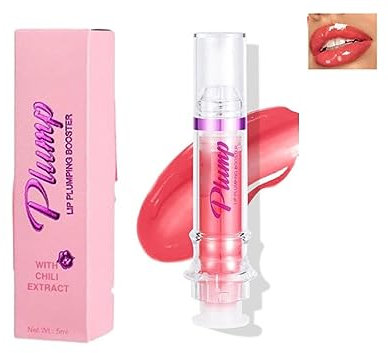 Lip Plumper, Girabella Lip Plumper,Plumping Lip Gloss, Lip Plumper Gloss, Lip Plumping Booster Gloss, Long Lasting Moisturizing Shimmer Lip Plumper, Plump and Pout Lip Plumper (04#)