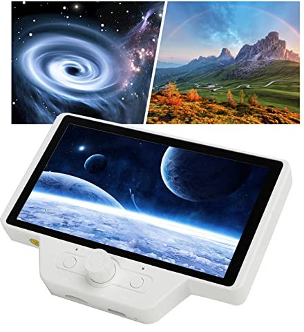 Telescope Electronic Eyepiece, 5 Inch HD IPS Digital Visual Eyepiece Recorder Camera, Remote Digital Zoom, WiFi Remote, for 1.25 Inch Astronomical Telescope