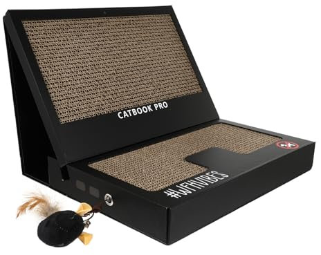 minkissy 1 Set Katzenkratzbaum Katzenkratzbrett Katzenkäfig Katzenspielzeug Katze Wellpappe Katze Teaser Stick Wellpappe Katzenunterlage Kätzchen Kratzbaum Haushalt Wellpappe