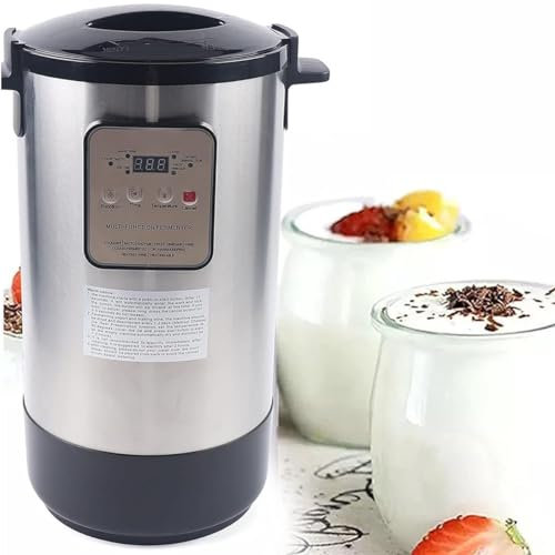 CYMYYDS Machine De Fermentation De Yaourt 12 L, Machine De Fermentation Commerciale, Yaourtière Aux Fruits avec Contrôle De Température Et De Temps Réglables, pour Cuisine Commerciale