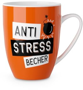 Lavida Becher für Dich 250 ml Anti Stress Becher, Tasse