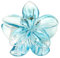 Pinza de pelo con flores para mujer, clip hawaiano, pinzas de plástico antideslizantes, agarre fuerte, pinzas para el pelo para playa, fiesta, piscina, vacaciones, A, azul E