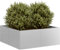 Homgoday Arredo Fioriera 80x80x30 cm in Acciaio Zincato,Arredo Fioriera da Esterno Fioriera Balcone Fioriera Grigliato per Giardino