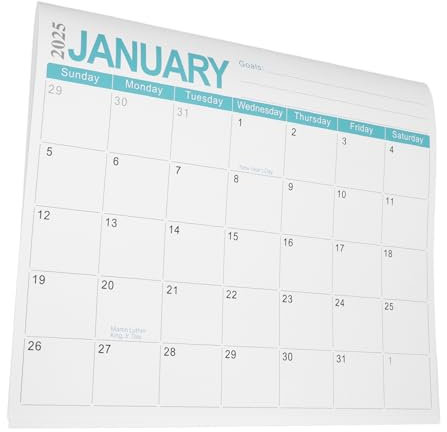 Gadpiparty Magnetischer Kühlschrankmagnet Kalender Papier Magnetisch Für Die Planung 2024–2025 Kalender Monatlich Gleiche Kalendertafel Weiß Kühlschrank Magnetischer