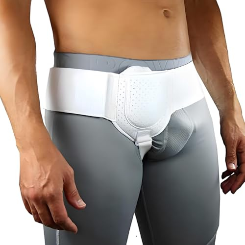 XYTAHDM ceinture hernie inguinale homme, perko dos homme, courroie de taille, protège-hernie, supportant la douleur de l'aine
