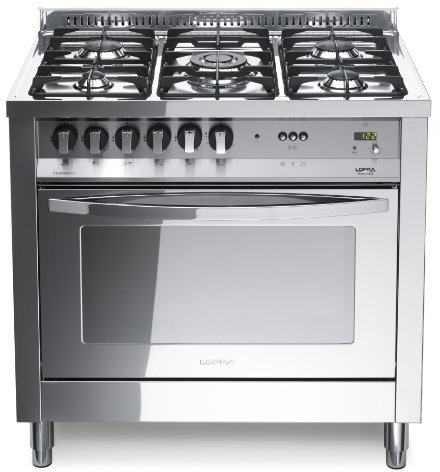 Lofra PLG96MFT/C Piano cottura Acciaio inossidabile Gas A