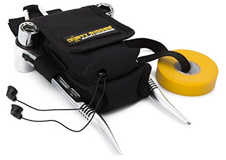 Dirty Rigger Pro Pocket XT Multi Tool Bag with Clip For Utility Belt and Smart Phone Holder