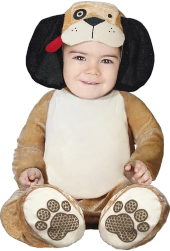 Guirca 82620 Hundekostüm für Babys, hellbraun, 0-12 Monate