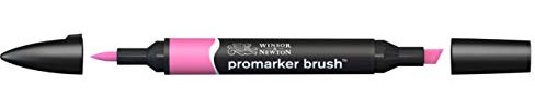 Winsor & Newton 0204375 - Penarello a Doppia Punta, Rosa (Cerise), Singolo, 1 Pezzo