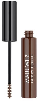 Malu Wilz Eyebrow Filling Gel Nr. 4 dunkel I Getöntes Augenbrauen Gel 8ml I Augenbrauen Mascara verdichtet die Brauen und unterstreicht ihre natürliche Farbe