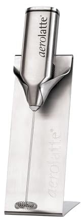 aerolatte Milk Frother with Stand, Stainless Steel