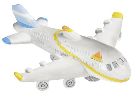 Hobbyfun Mini Urlaubs Flieger Figur Deko 9 cm Miniatur