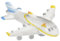 Hobbyfun Mini Urlaubs Flieger Figur Deko 9 cm Miniatur