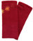 McRon Damen Gestrickte Pulswärmer Floris Rot 78