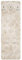 Bilderwelten Garderobe - Antiker Damast - Weiß Beige, Größe HxB:105cm x 34cm