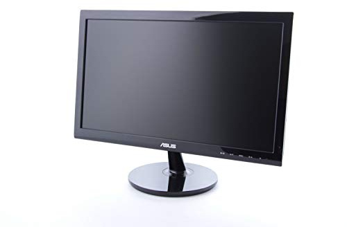 ASUS VS197DE | 18,5 Zoll HD Monitor | 60 Hz, 16:9 TN Panel, 1366x768 | D-Sub, Vesa 75x75, Schwarz