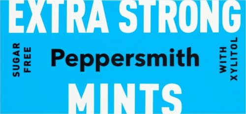 Peppersmith Sugar Free Extra Strong Mints, 15g