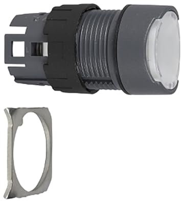 Schneider Electric Harmony XB6 Drucktastenkopf Ø 16mm, Grün mit Federrückstellung Rund Kunststoff, IP65