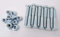 Lot de 12 vis de cisaillement pour tondeuses à gazon M 8 x 50 mm Catégorie 8.8
