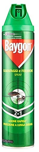Set 12 BAYGON Scarafaggi-Formiche Spray 400 Ml. Articoli per insetti