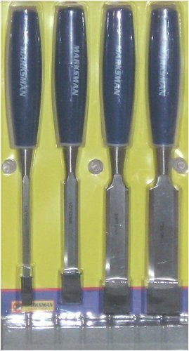 Marksman 5 Piece Chisel Set & Sharpening Stone