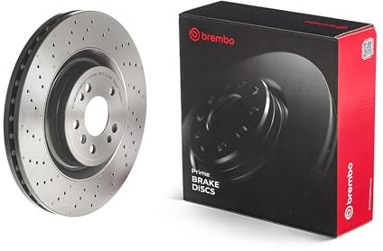 Brembo 09.A958.21 - Vordere Bremsscheibe mit UV-Lackierung