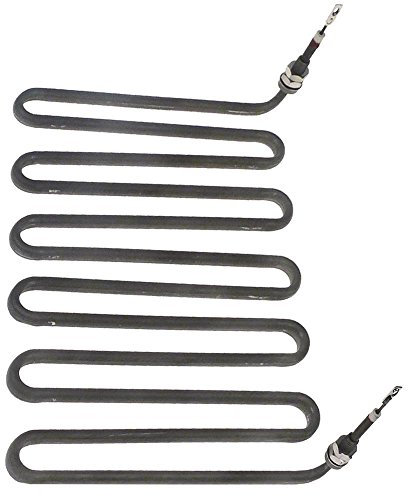 Bartscher Heizkörper für Salamander 151510 2800W 230V Länge 240mm Breite 350mm Höhe 25mm Anschluss M4 M12x1
