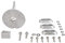 Quicksilver Bootsmotor Teile und Zubehör 8m6007993 Aluminiumanoden-Kit – Yamaha 4t Außenborder 40–60 PS Marine-Produkt, Nicht spezifiziert, Unspecified