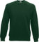 Fruit of the Loom Men's Set-In Classic Sweater, Bottle Green, Large