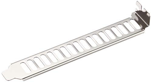 SilverStone SST-Aeroslots - PCI Slotblech mit Lüftungsschlitzen, Nickelbeschichtet (4 Stck.)