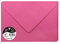 Clairefontaine 5572C - Packung mit 20 Umschläge Pollen in Format C5, 162 x 229 mm, 120 g, ideal für Einladungen und Korrespondenz, Fuchsia, 1 Pack