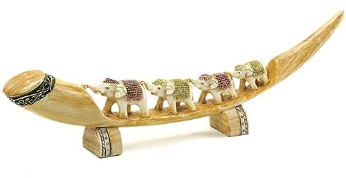 Tom & Co. Dekofigur Elefant, Elefant, dekorativ, Mehrfarbig