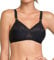 Playtex Bra Woman Cross Your Heart Lace 0165 x1, Black, 38D