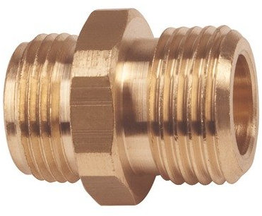 Brico-Materiaux - Raccord Gaz Double Mâle - M 20 X 150 - M 1/2''