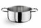 PINTINOX Prima Collection Ecoline Casseruola 2 Manici Acciaio Inox Nichel Free Induzione Diametro 20 cm