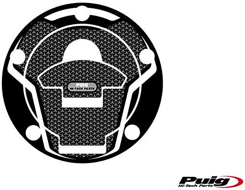 Puig 6303U Tank Cap Protectors model specific design, Grey