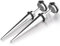 Piercing Schmuck Silber Fakeplugs Fake Plug Dehnstab Edelstahl Ohr Tunnel Horn Knochen Holz Expander Taper