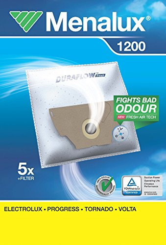 Menalux 1200 Duraflow 5 sacs d'aspirateur