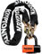 Kryptonite 999522 New York Chain 1217 (12Mm X 170Cm) With Evs4 Disc 14Mm Shackle, Black, standard size
