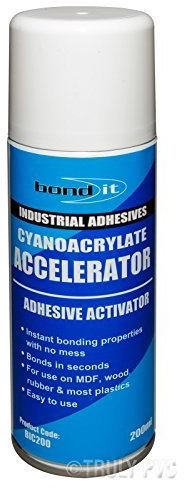 1 x Super Glue Activator Spray Accelerates Curing Fast Strong Instant Adhesive Bond