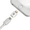 Celly Adattatore di Carica da Micro USB a Lightning iPhone, Bianco