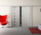 Glasschiebetür doppelt mit zwei Scheiben Schiebetür-Anlage komplett mit Laufschiene & Muschelgriffen & Design: Quadrat (Q) - Dorma Agile 50 Beschlag - Made in Germany 2x 900x2050 mm = 1800x2050 mm, sehr hochwertig mit Kugellagern vom Weltmarktführer aus Deutschland DORMA ®