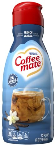 Nestle Coffee mate French Vanilla Liquid Coffee Creamer x 2 (946ml)