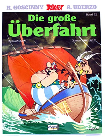 R. Goscinny, A. Uderzo ASTERIX Comic Album (Softcover) # 22: Die grosse Überfahrt!