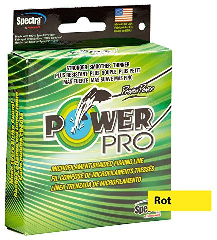 SHIMANO Power Pro geflochtene Angelschnur 0,10mm 5kg Rot - 2740m