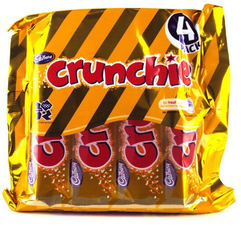 Cadburys Crunchie 4 Pack 160g