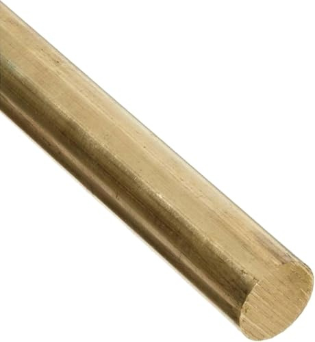 ALBION ALLOYS BW08 Brass Round – 9 Pieces 0.8 mm – Brass Tube