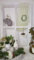 C Fenster Deko Fensterrahmen Sprossenfenster Weiß Holz Shabby Vintage Landhaus