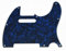 KAISH 8 Hole Tele Style Pickguard TL Guitar Pick Guard Scratch Plate for Tele/Telecaster Blue Pearl