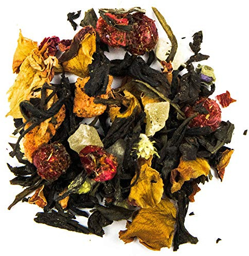 Schrader | Tee der langen Freundschaft | Aromatisierter Weißer Tee Mao Feng | Mild - fruchtig und blumig | 125g